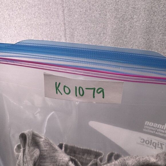 J Crew Top Tee Wmns XS Linen Short Sleeve Crew Neck T-Shirt Back Ruffle Gray - Picture 11 of 11